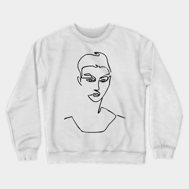 Poker face Crewneck Sweatshirt by Exerix